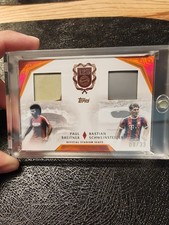 Topps 125 Jahre FC Bayern München Stadium Seats Breitner & Schweinsteiger 