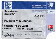 Ticket BL VfL Bochum - Bayern