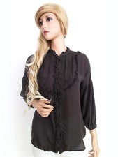 NU BY STAFF Damen Bluse Gr. XS