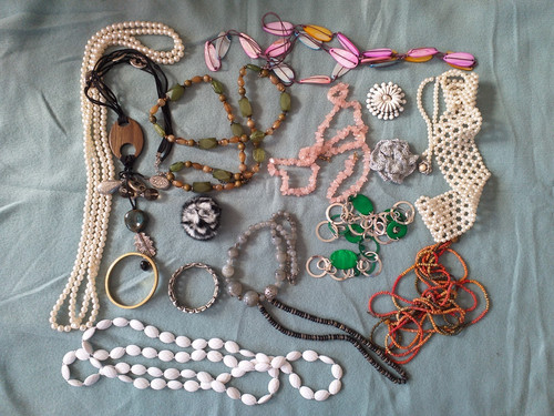 Modeschmuck konvolut - modeschmuck,
