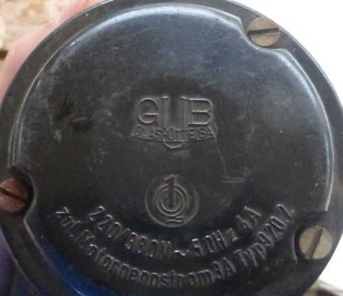 Alte schaltuhr glashütte - alte,