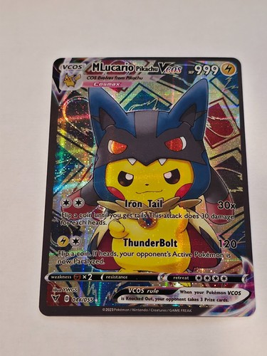 Mlucario pikachu vcos custom - pikachu,