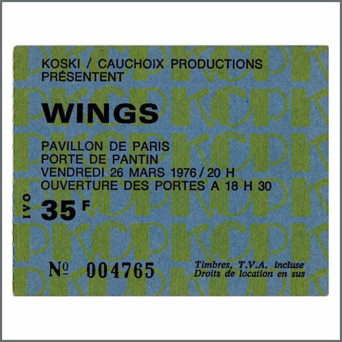 Paul mccartney wings 1976 - paul,