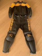 Schwabenleder TOMCAT LADY zweiteilig in gelb/schwarz - NEU