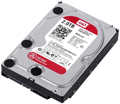 Festplatte red 2tb 4k - wd, 5.4k
