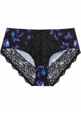 Slip mit femininer Spitze Gr