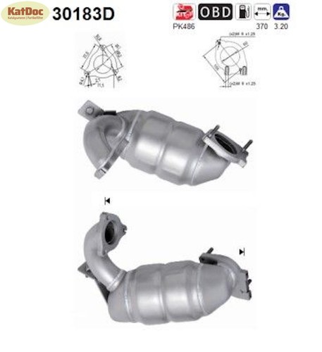 Katalysator renault grand - renault,