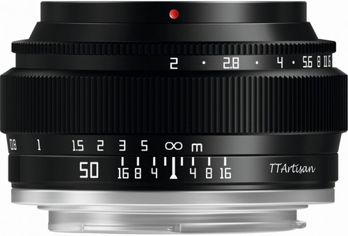 Ttartisan 50mm sony e - ttartisan, f2