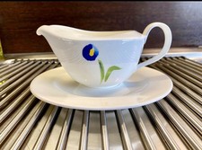 Dibbern 'Impression' Sauciere inkl. Unterteller, Fine Bone China Porzellan