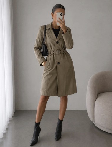 Yell damen trenchcoat 36 - gr,