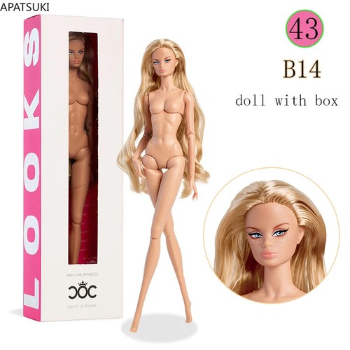 Nackte wellige haare mode - haare, 12"