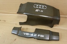 originale Carbon Motorabdeckung Audi RS4 B7 4.2 V8 BNS 079103926M 079103950
