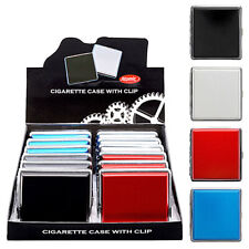 12 x Zigarettenetui mit Clip Atomic für 20 Zigaretten Etui Zigarettenbox 