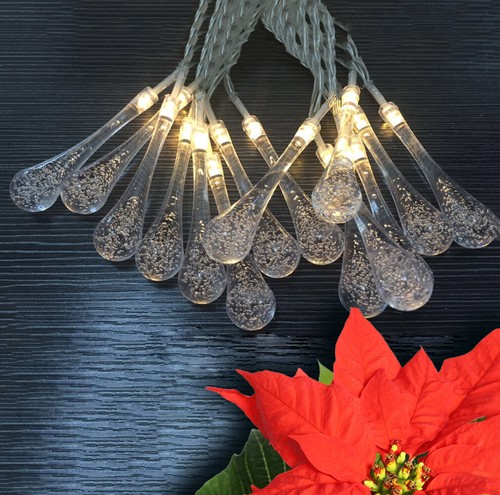 Lichterkette tropfen led - tropfen,
