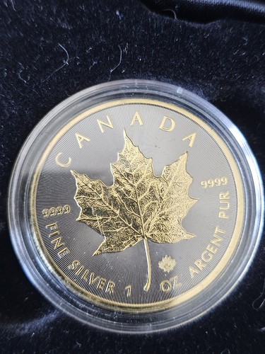 2015 1oz silber maple leaf - silber,