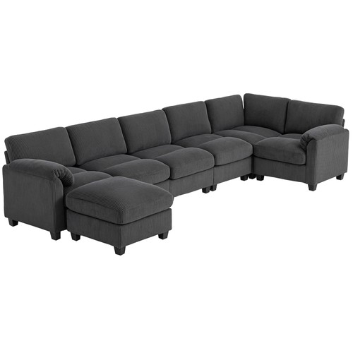 Ecksofa form 292x224 cm - u-form,
