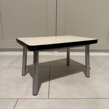 Fußbank Fussbank DDR  Hocker Schemel VEB Holzwerke / L33,5 B22,5 H20 cm