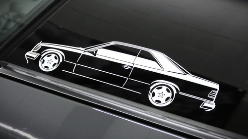 Mercedes w124 aufkleber - mercedes, ce