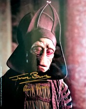 original STAR WARS EP 1 signed JEROME BLAKE RUNE HAAKO Separatist Council RARITY