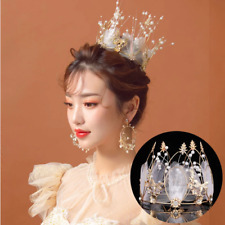 Krone Tiara Prinzessin Hochzeit Braut Königin Kristall Diadem Fasching