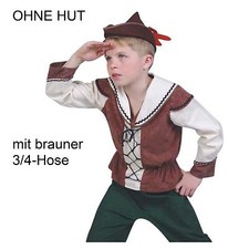 Robin Kostüm braun 128 140