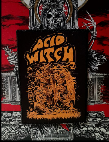 Acid witch patch aufnäher - witch,