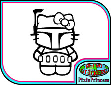 Boba fett hello - hello, kitty