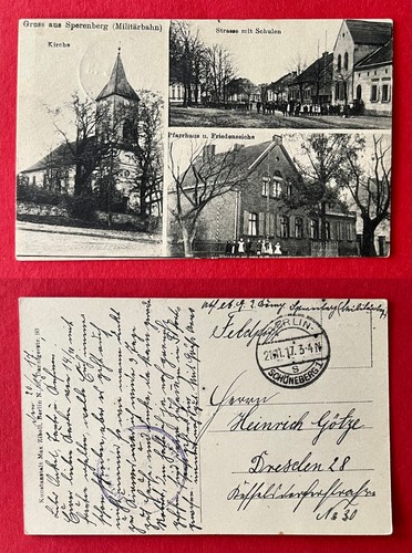 Sperenberg 1917 kirche - sperenberg,