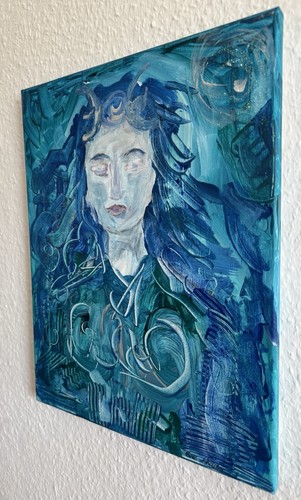 Acrylmalerei leinwand 30 - x,