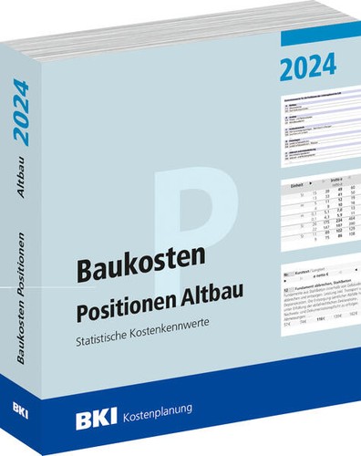 Bki baukosten positionen - bki,