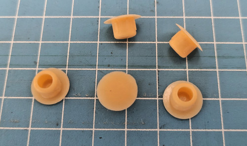 Beige kunststoff abdeckkappen - beige, kunststoff-abdeckkappen
