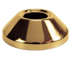 Konische Rosette gold 3/4""