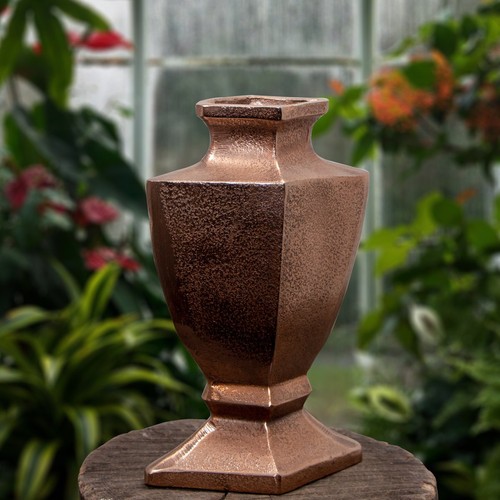 Aluminium vase amphore - vase,,