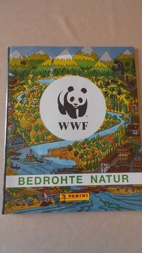 Sammelbilderalbum wwf bedrohte - sammelbilderalbum,