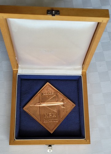 Ddr nva tischmedaille plakette - ddr,