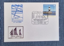 Postkarte mit Schiffsstempel