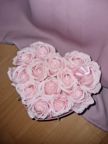 Edle seifenrosen herzbox - 🌸,