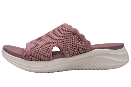 Skechers pantolette rosa mauve - skechers, rosa/mauve