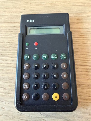 Braun taschenrechner modell - braun,