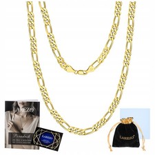 Vergoldete Silberkette Figaro