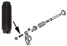 Einstellschraube M8x1,0 für
