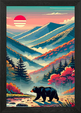 Schwarzbär bergtal - im,