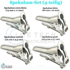 Spekulum Set 4 teilig  Extra