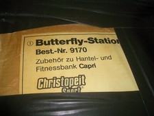 Christopeit Sport Butterfly Station für Capri Hantelbank, Neu
