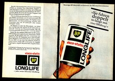 3w3654/ Alte Reklame von 1963 – BP – visco-static Motorenöl