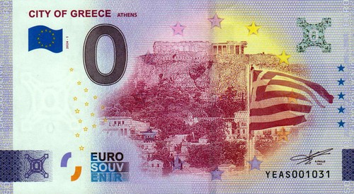 Null euro schein - 0,