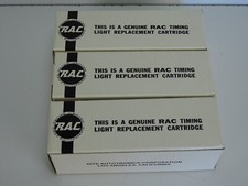 RAC 764 TIMING LIGHT NEON TUBES NOS FACTORY SEALED NEW BOXED 3X