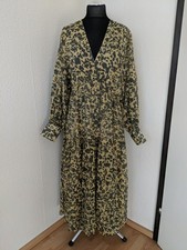 H&M Damen Kleid gelb grau