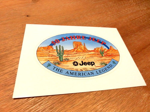 Aufkleber sticker jeep 50 - aufkleber, +