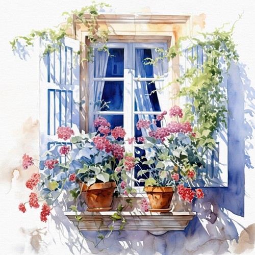 Servietten mediterranean - 20,